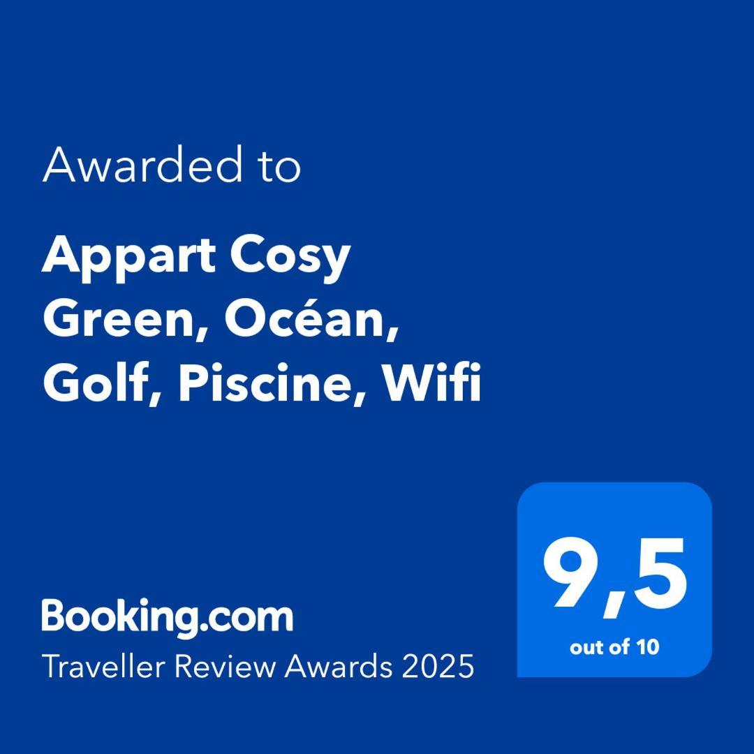Appart Cosy Green, Ocean, Golf, Piscine, Wifi Мольетс-е-Маа Екстериор снимка